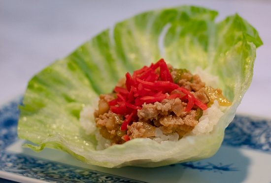 Japanese Chicken Lettuce Wraps | The Japantry