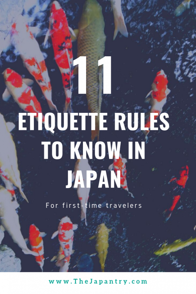 11 Etiquette Rules to Know in Japan | www.TheJapantry.com