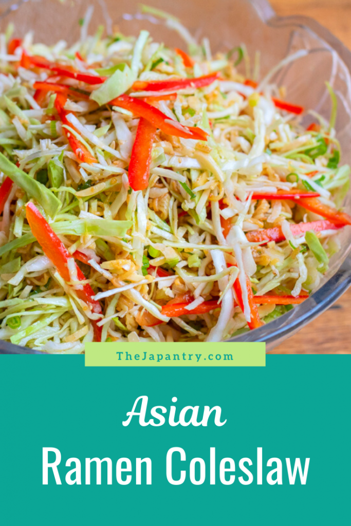 Asian Ramen Coleslaw | The Japantry
